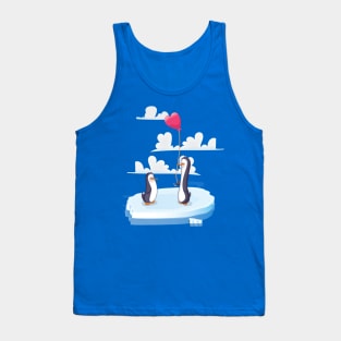 Love Penguins Tank Top